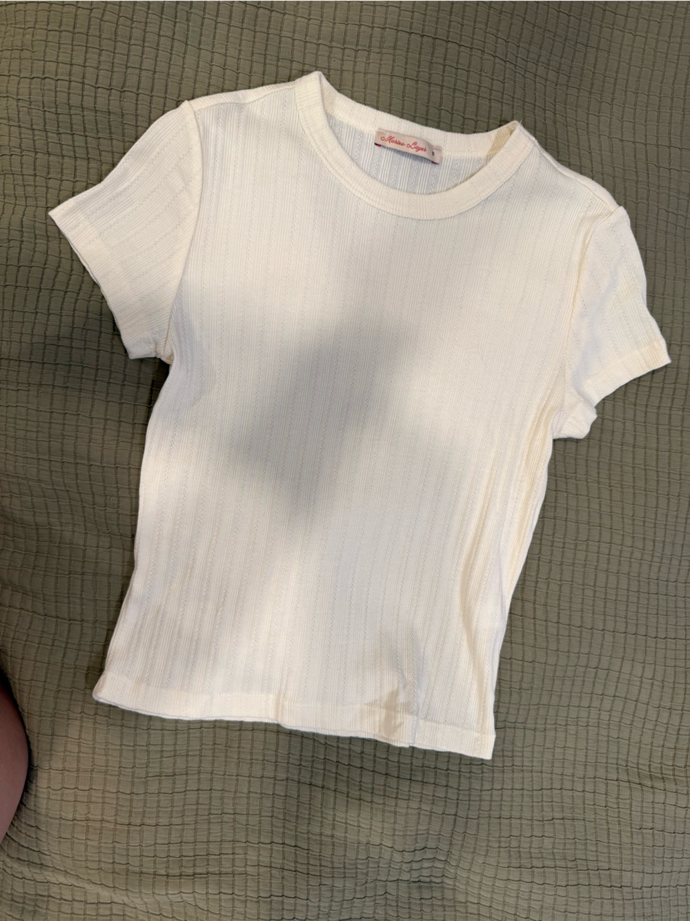 Marine Layer Lexi Pointelle Tee